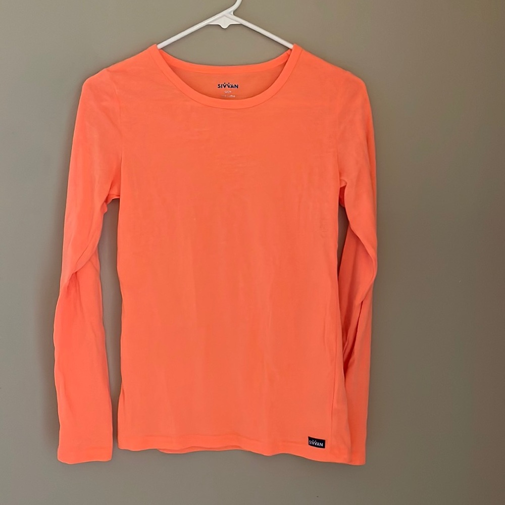 Sivvan orange long sleeve, size S